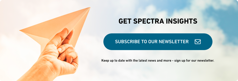 get spectra insights. subscribe to our newsletter. Keep up to date with the latest news and more - sign up for our newsletter.