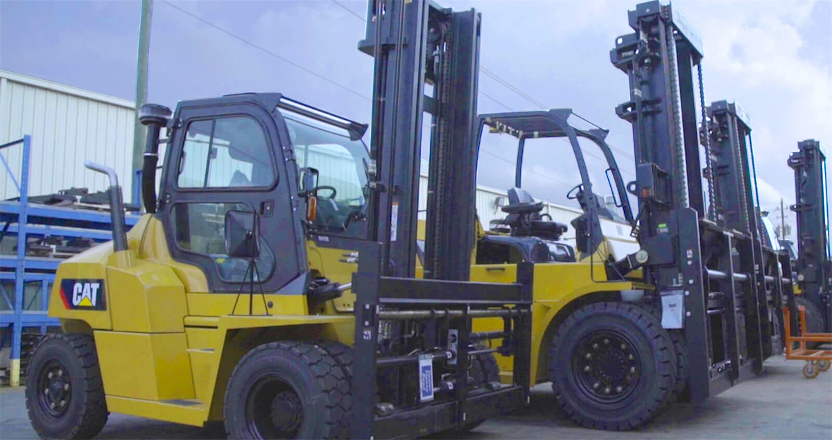 Cat Lift Trucks is part of Mitsubishi Heavy Industries Group’s extensive product line of material handling equipment.