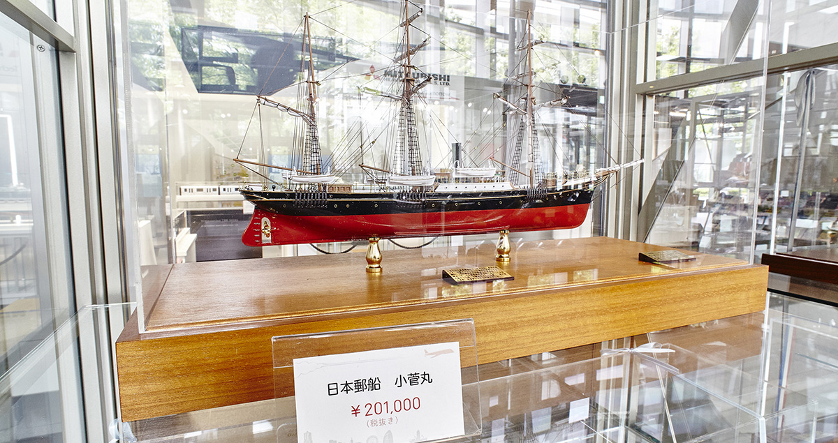 Exquisite model ships, aircraft and much more are available for purchase in the gift shop.
