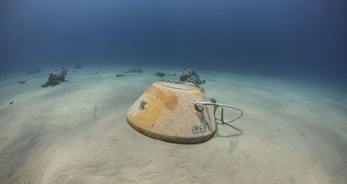 Marine mines can cause devastating damage to vessels. US Navy Photo by Mass Communication Specialist 3rd Class Daniel Rolston/Released