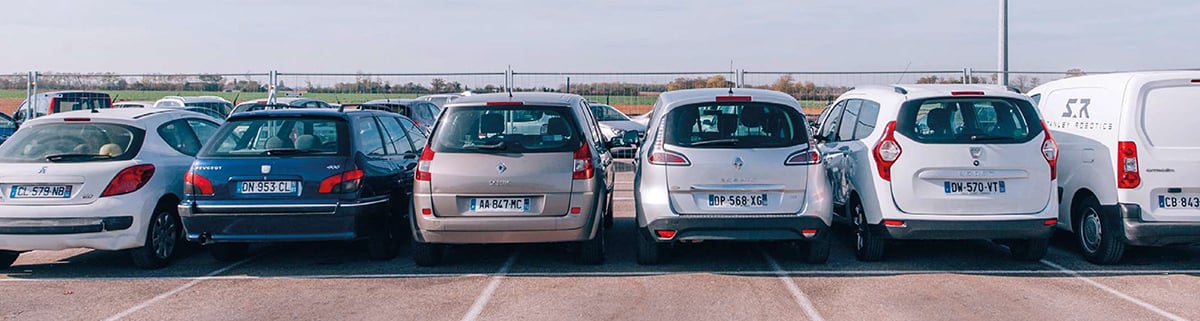 Autonomous valet parking optimizes space as there is no need to allow room for opening doors