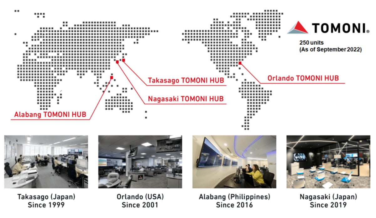 Regional TOMONI Hubs remotely monitor and optimize power plant operations