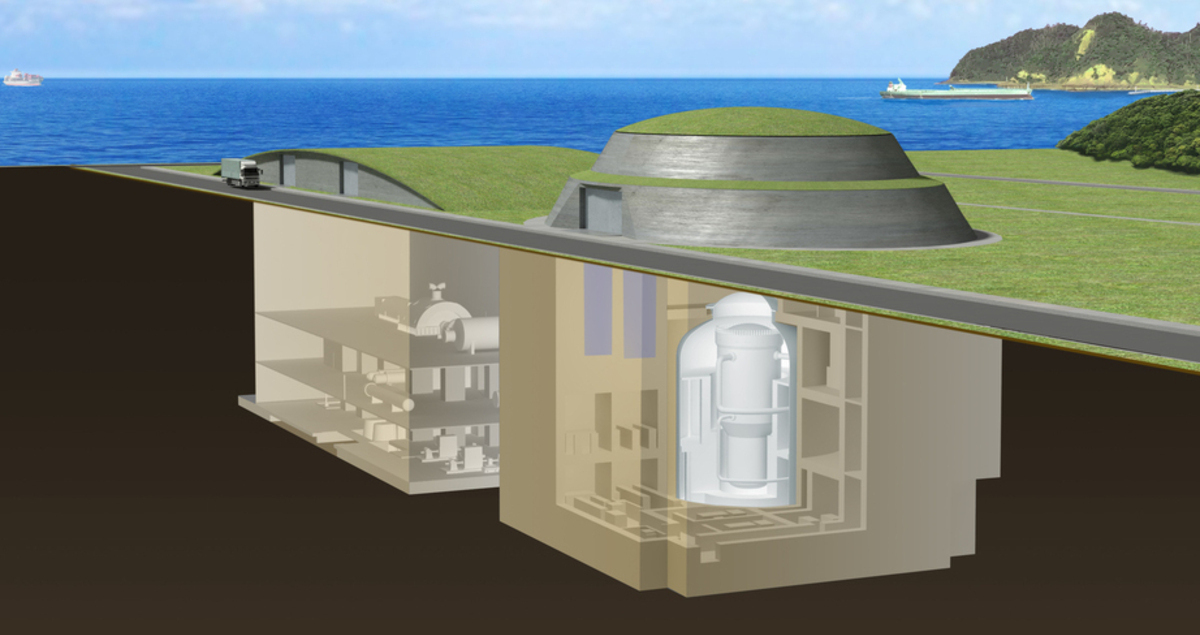 離島・僻地や舶用動力源の用途にも幅広く活用できる小型軽水炉（SMR）