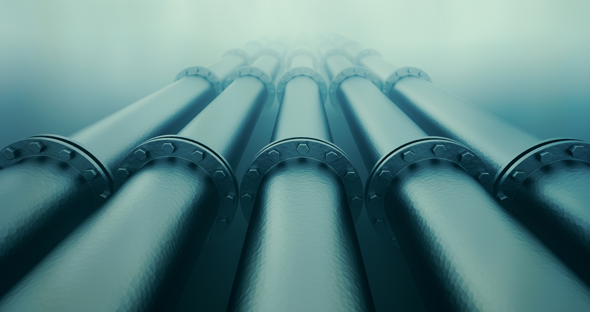 Existing gas pipelines such as these could be reused for hydrogen transportation