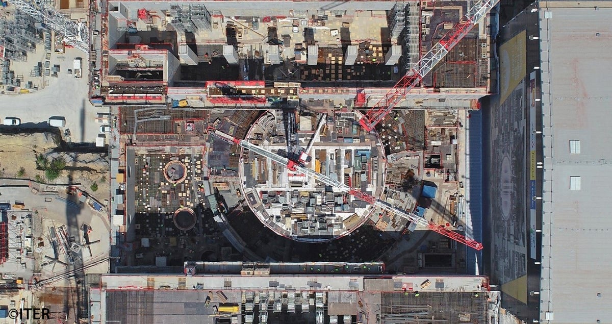 ITER’s tokamak complex has huge proportions